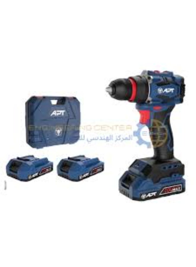 Apt 20V Cordless Drill – 10mm Metal Chuck – 50Nm with Case - Image 1